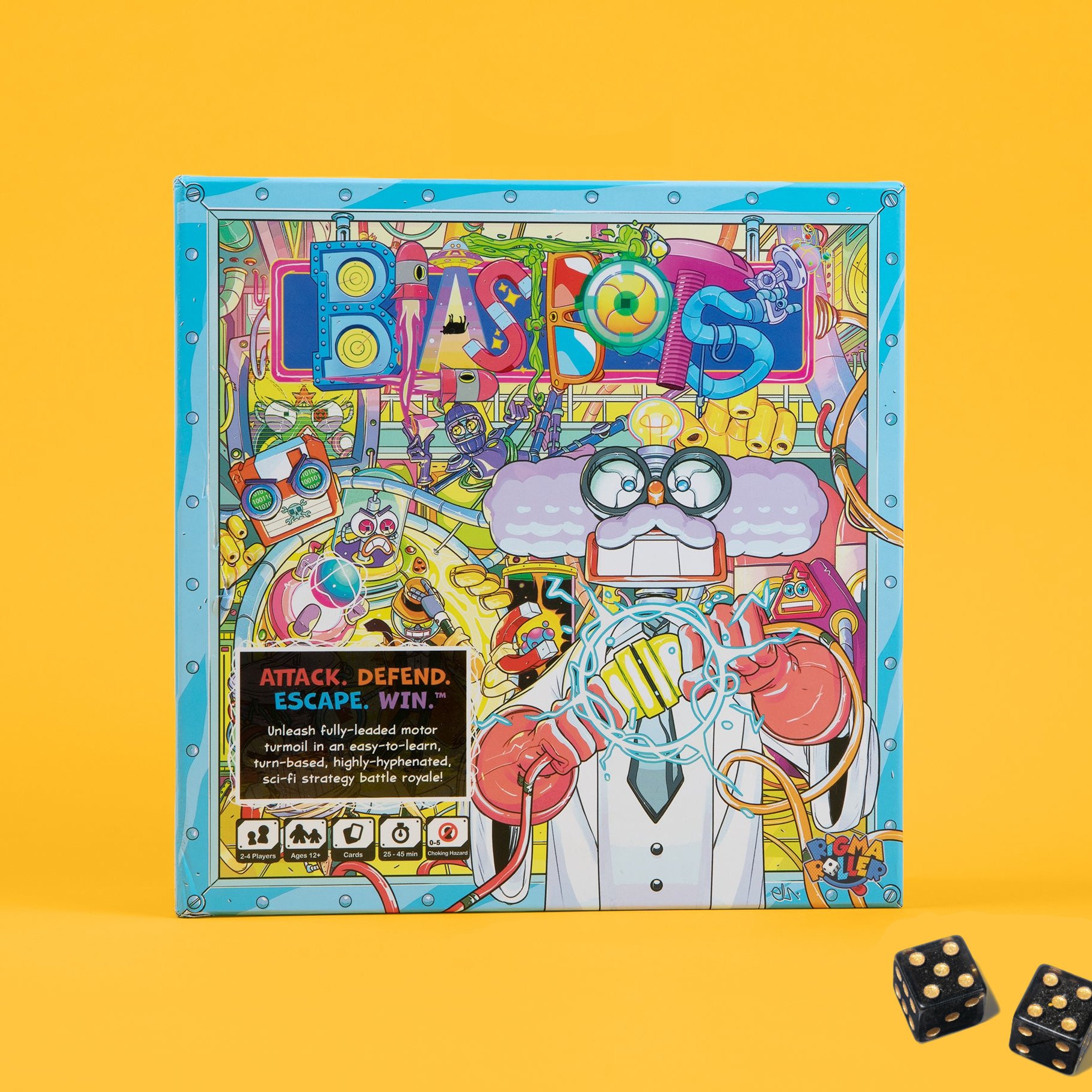 BLASTBOTS GAME & METEOR DICE BUNDLE