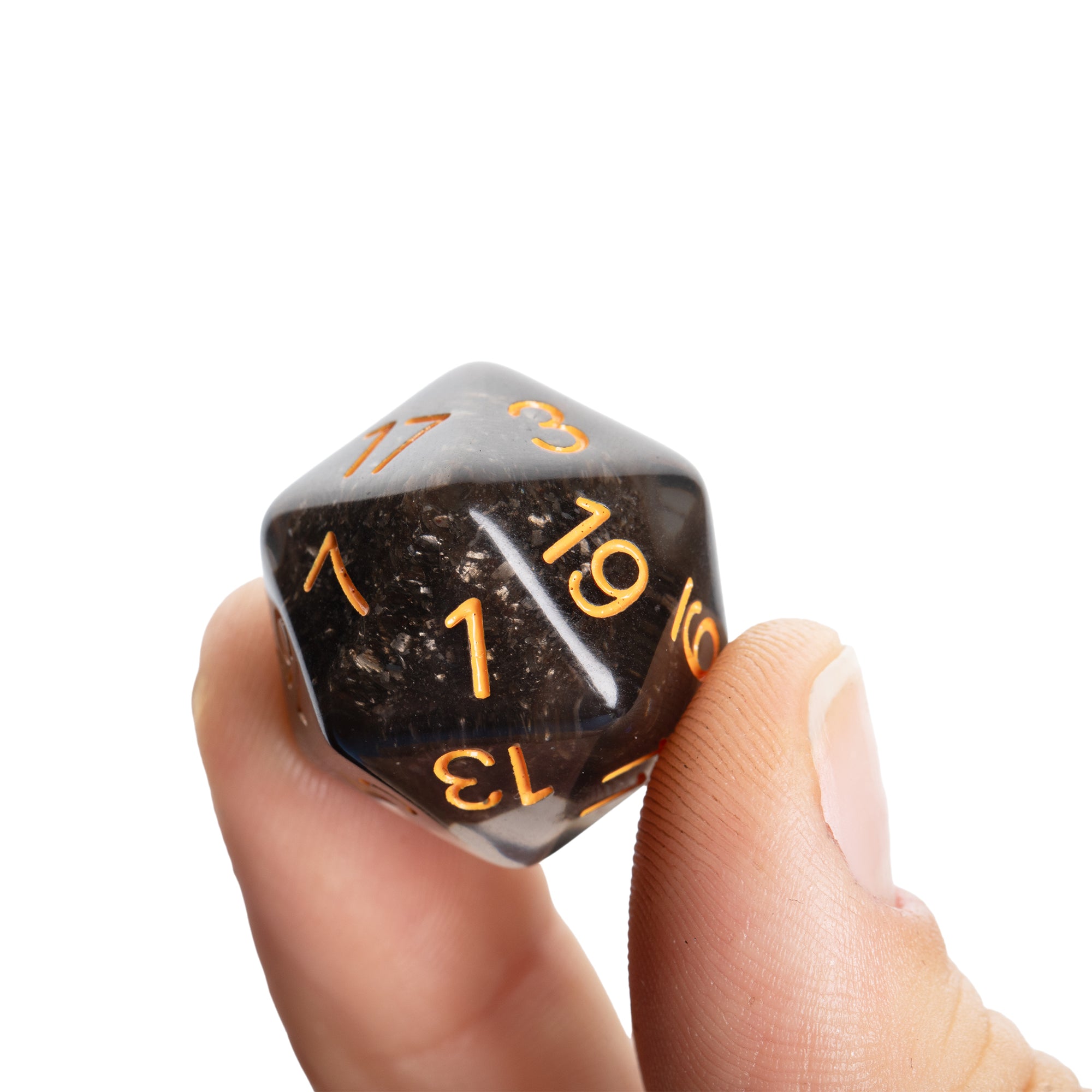 EXOROLLER METEOR DICE - ORANGE 7-DIE SET